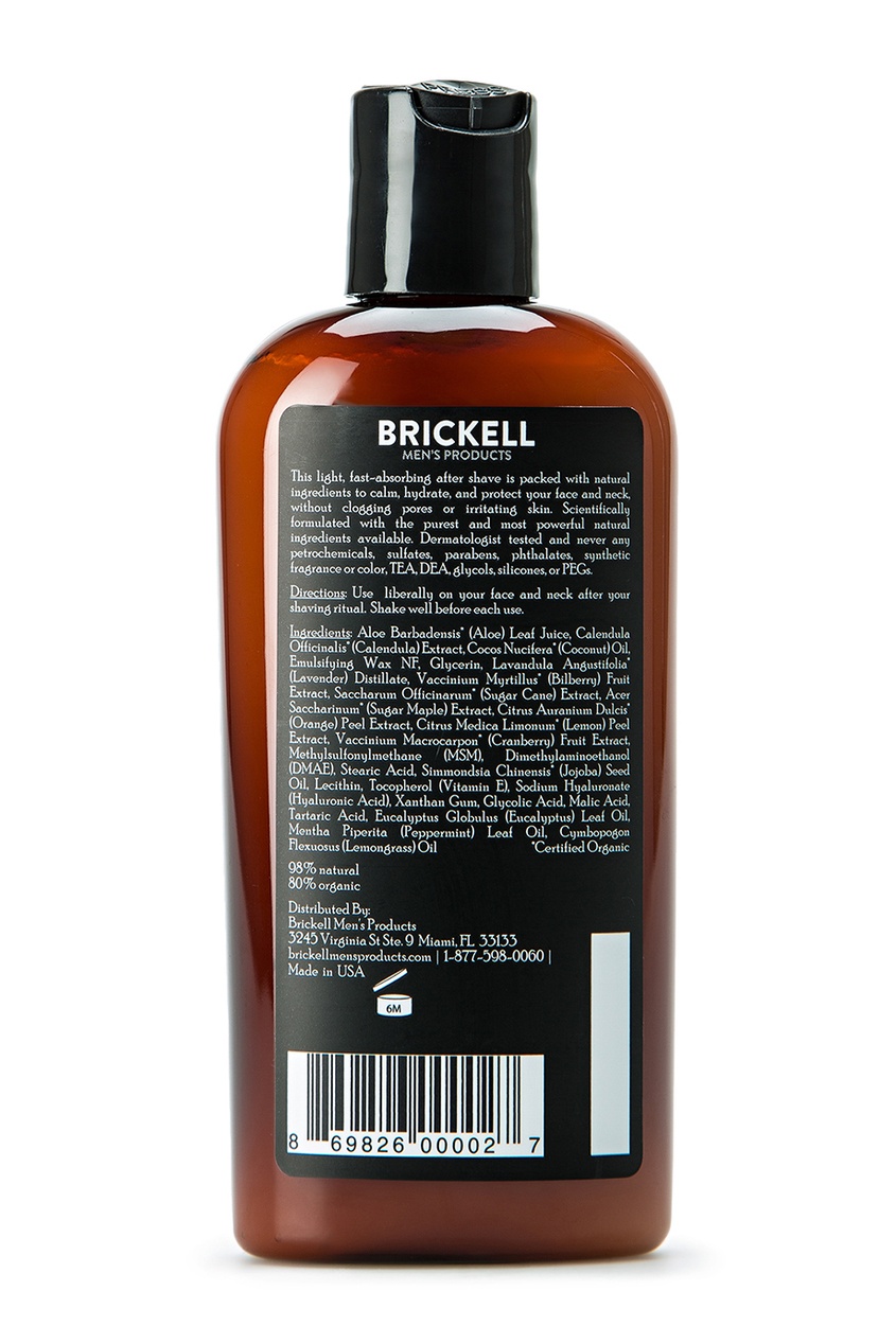 фото Увлажняющий крем после бритья, 118 ml Brickell