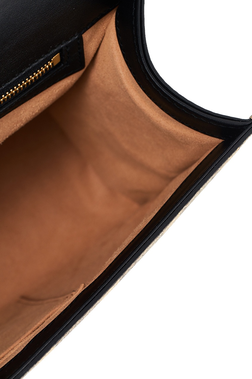 Сумка с вышивкой и монограммой