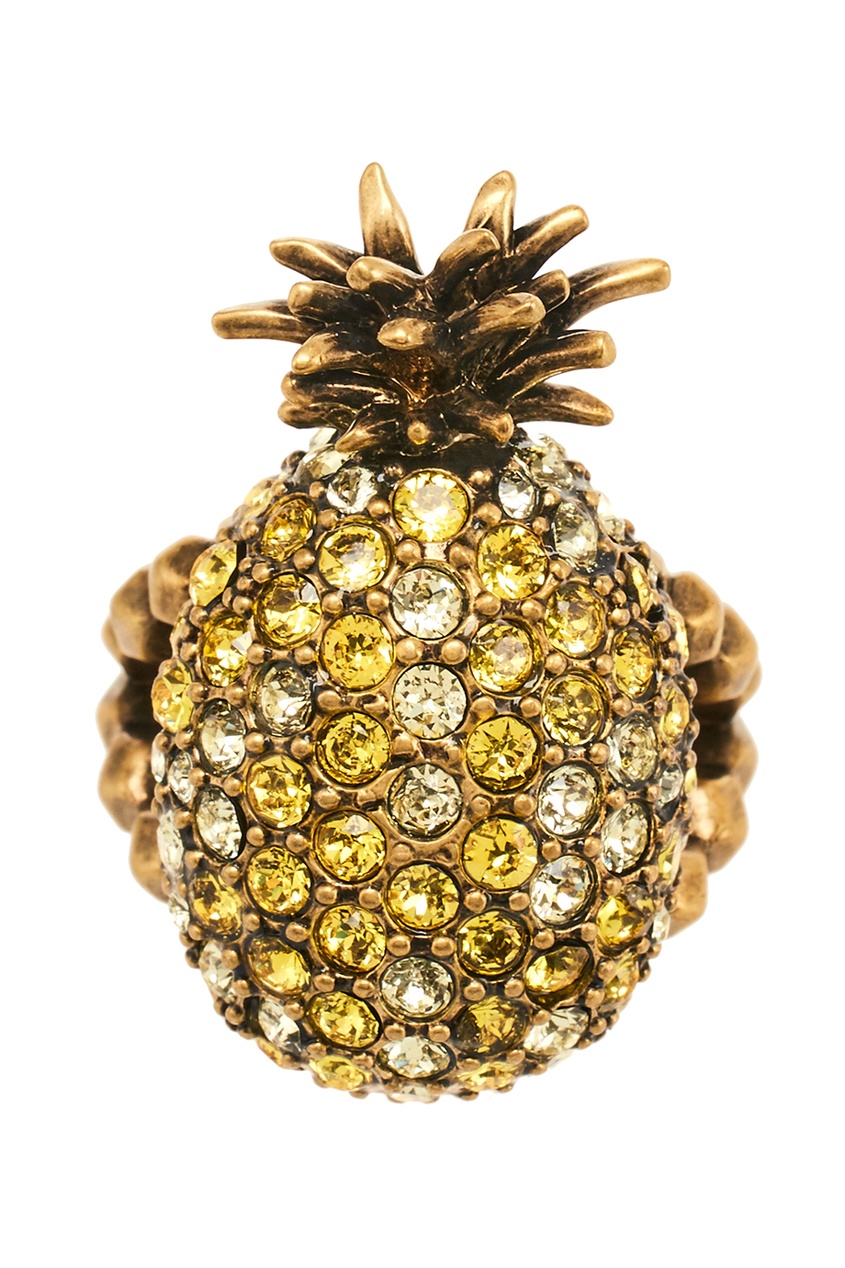 

Кольцо с кристаллами Pineapple, Multicolor