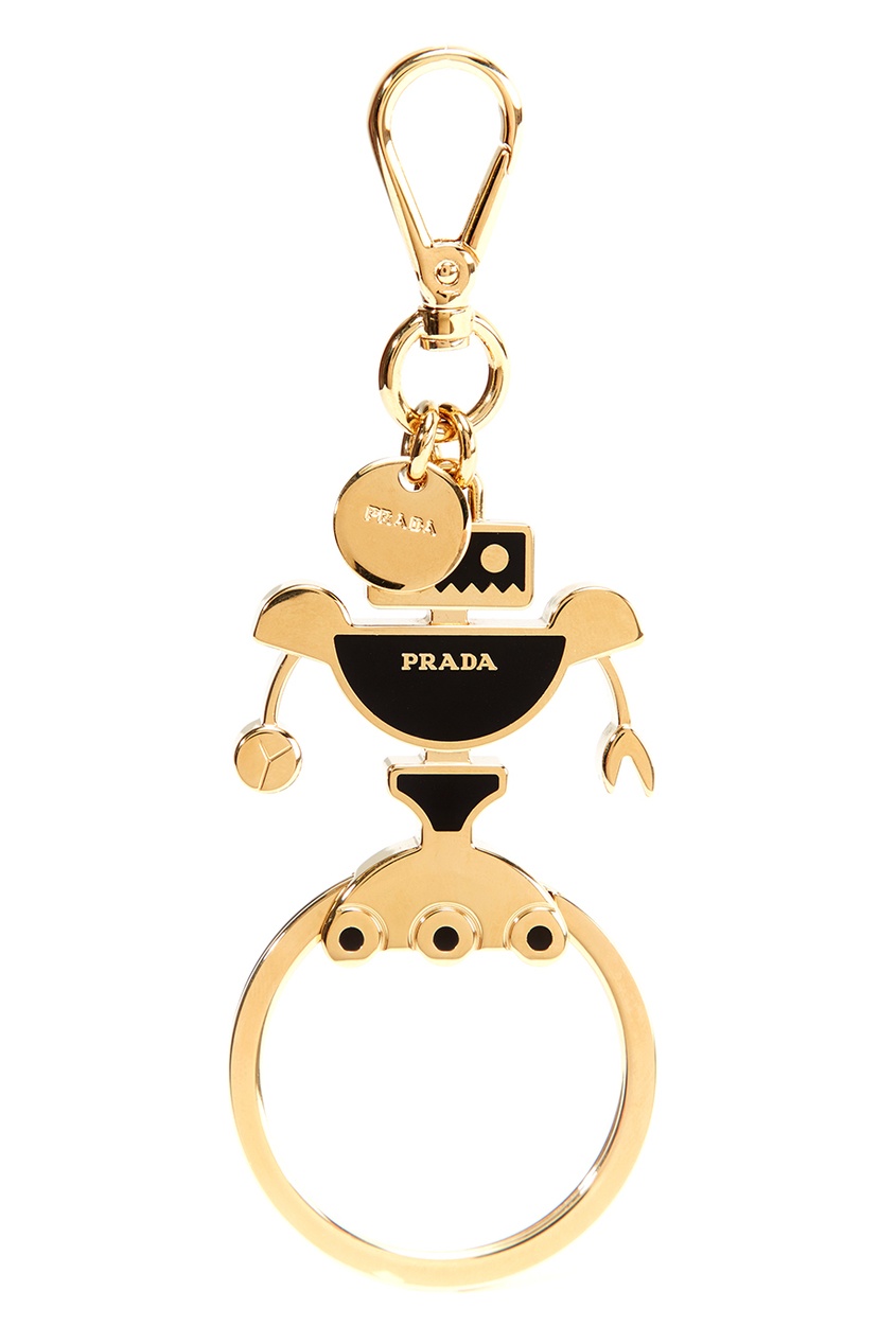 фото Брелок для ключей в виде робота Prada