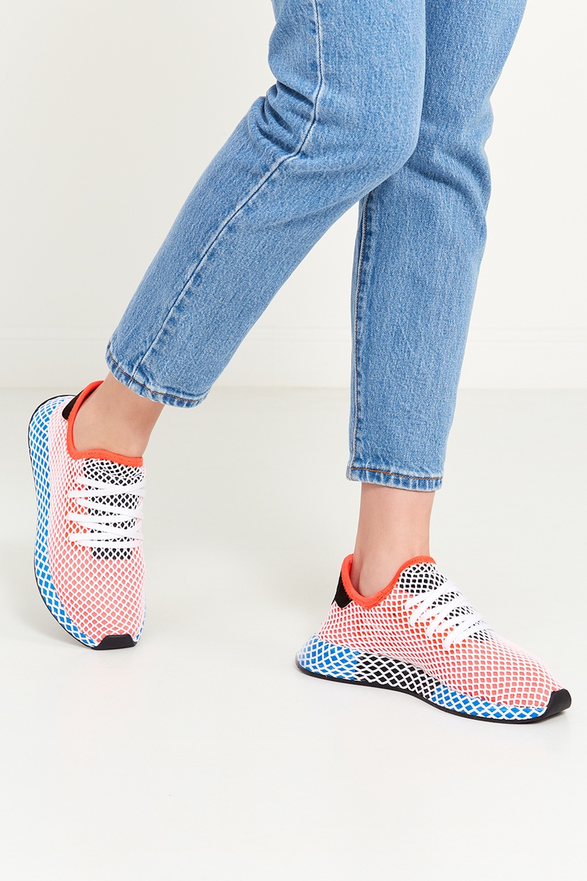 фото Текстурированные кроссовки из текстиля deerupt runner adidas