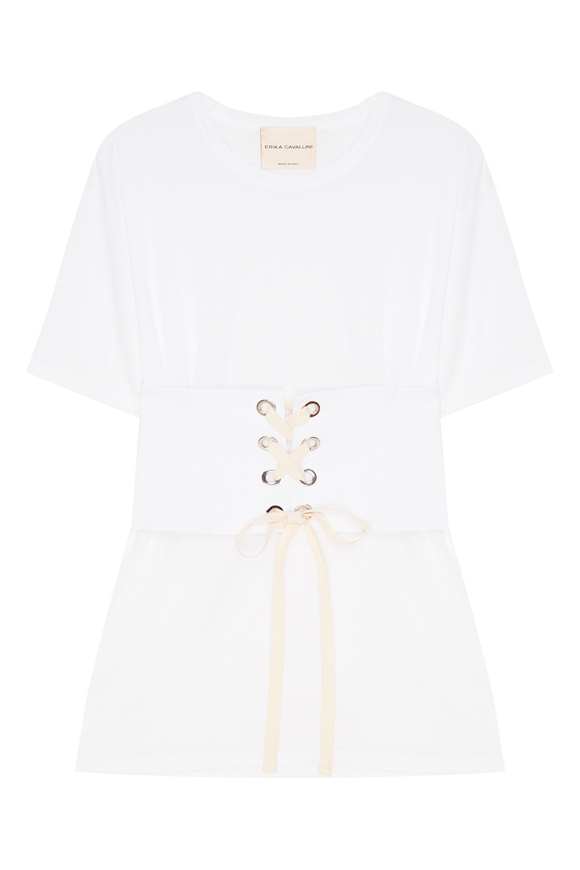 

Белая футболка oversize, Белый, Белая футболка oversize
