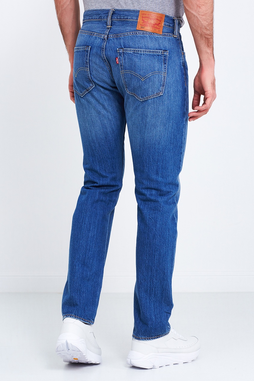 фото Синие потертые джинсы 501 levisoriginal fit rocky road levi’s®