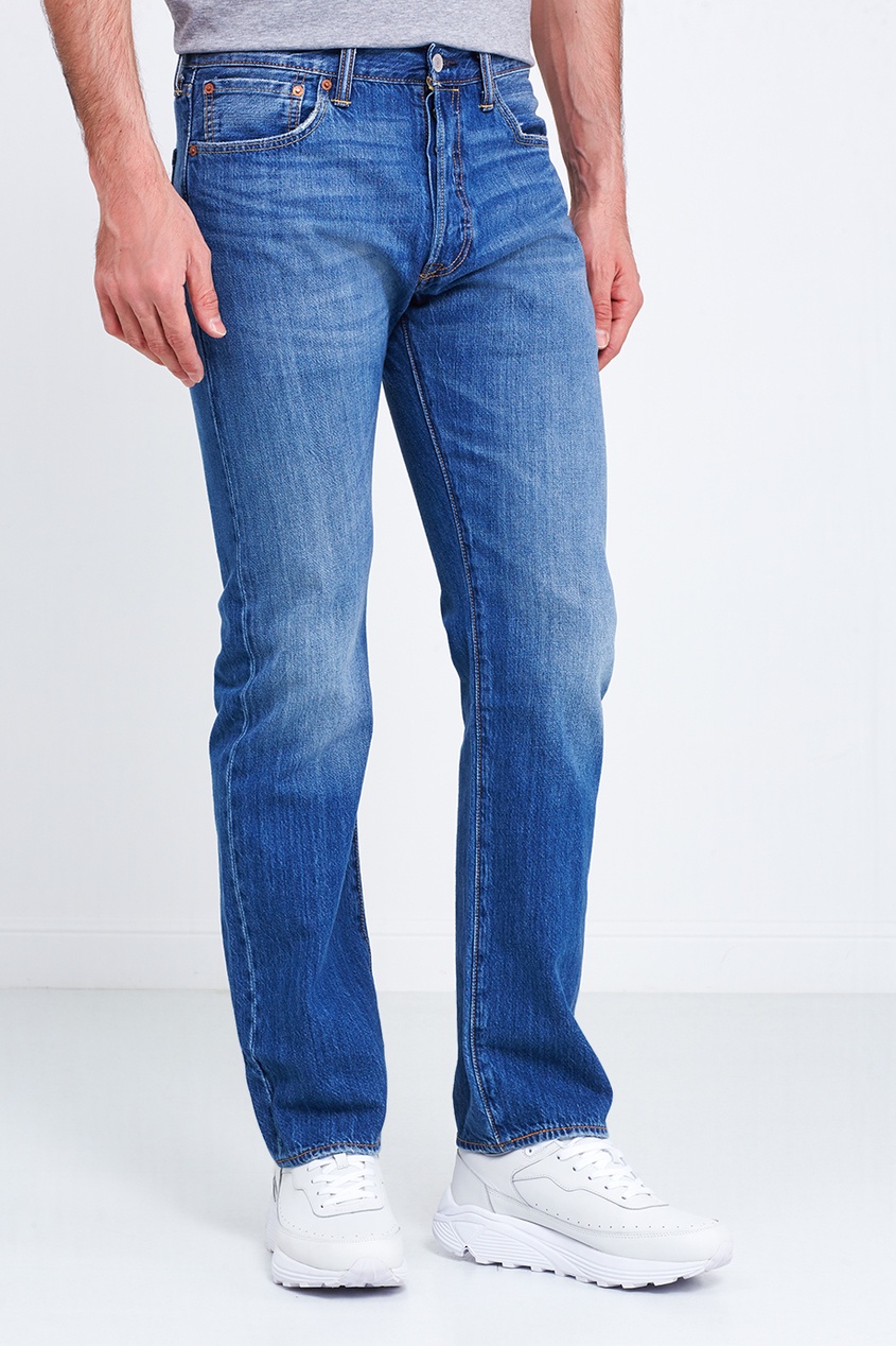 фото Синие потертые джинсы 501 levisoriginal fit rocky road levi’s®