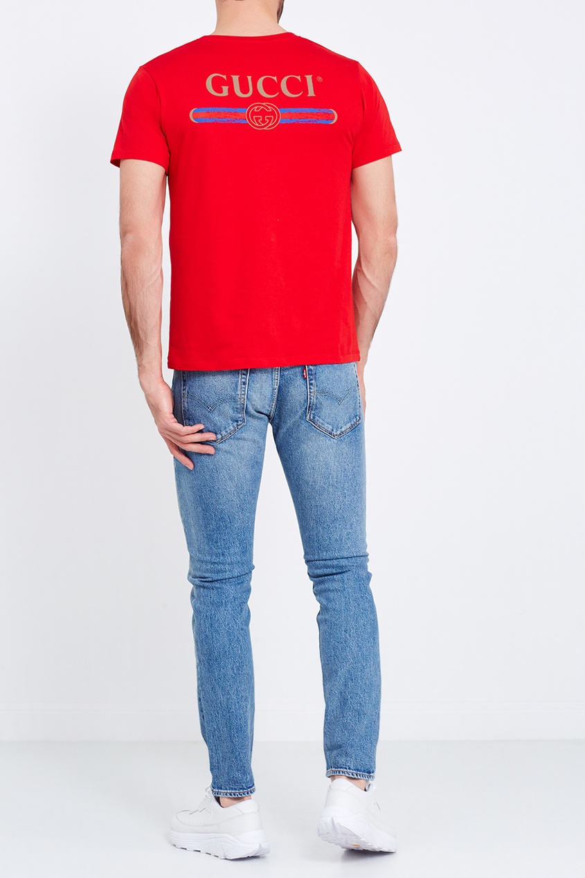 фото Голубые «вареные» джинсы 512 slim taper fit rolf levi’s®