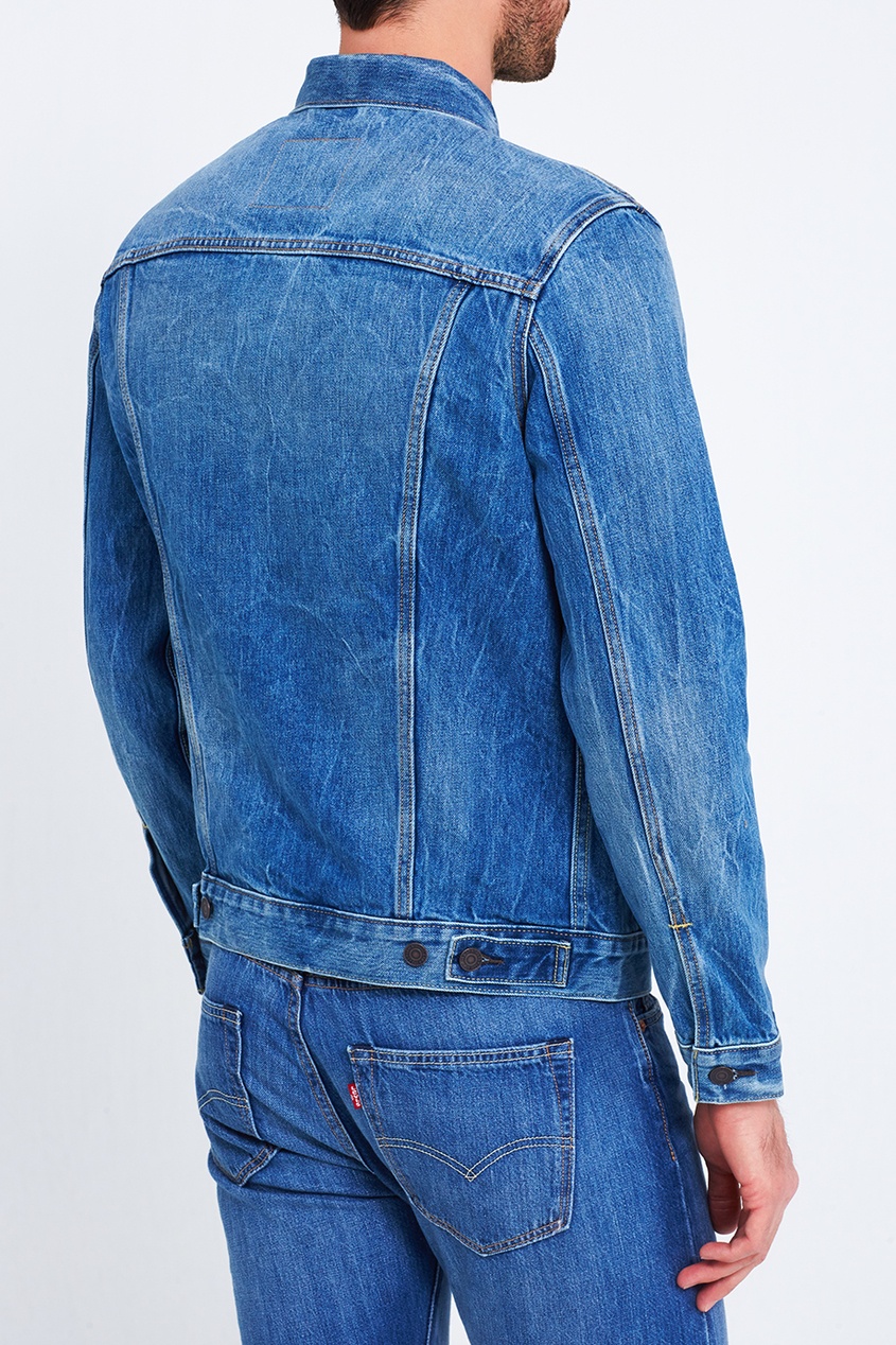 фото Куртка из «вареного» денима THE TRUCKER JACKET HAVENS Levi’s®