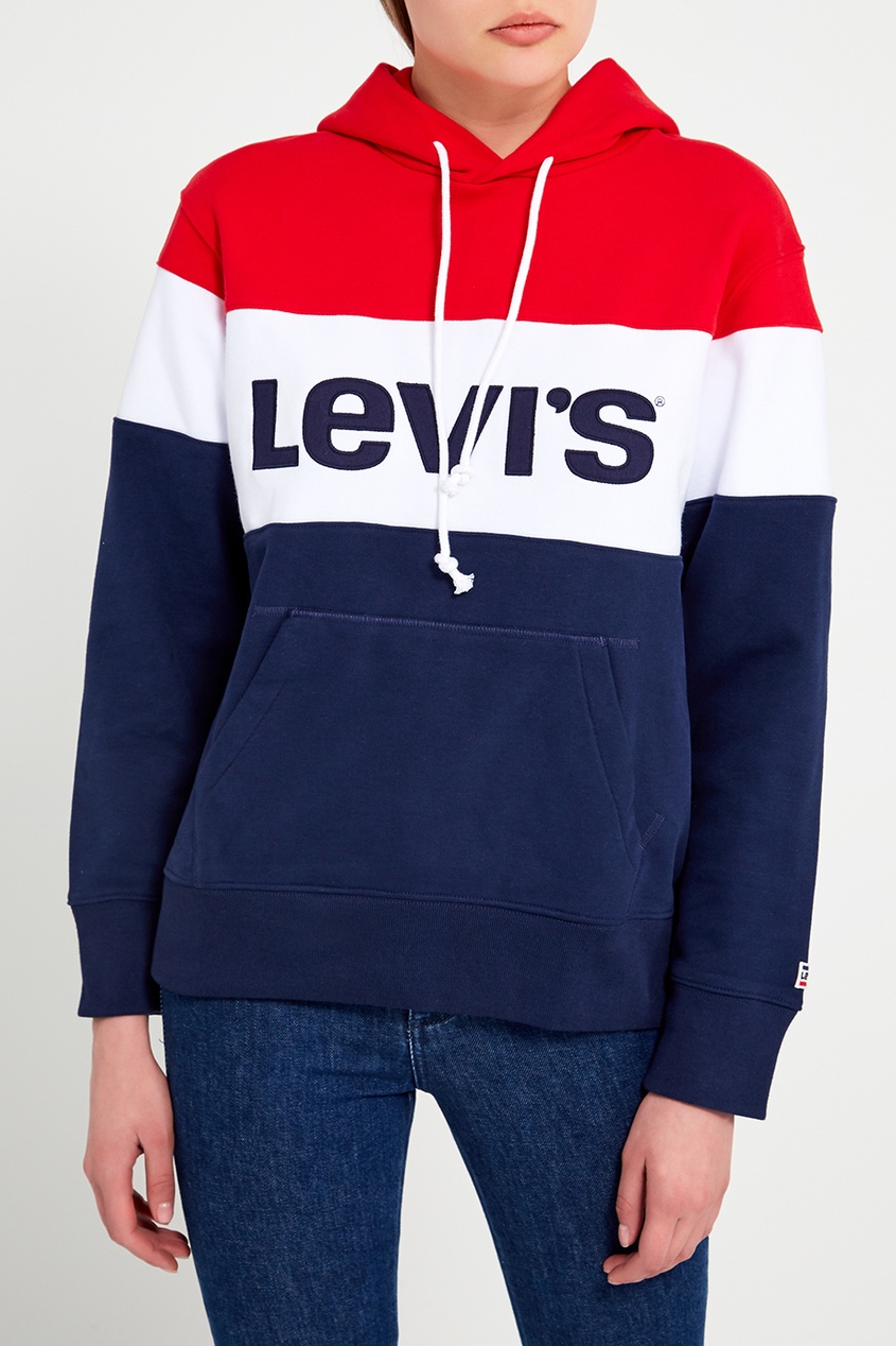 фото Хлопковое худи COLORBLOCK SPORT HOODIE RETRO CO Levi’s®