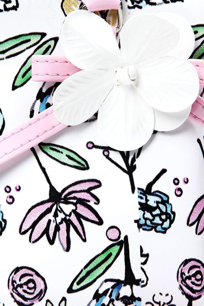 фото Сумка с цветочным принтом simonetta mini