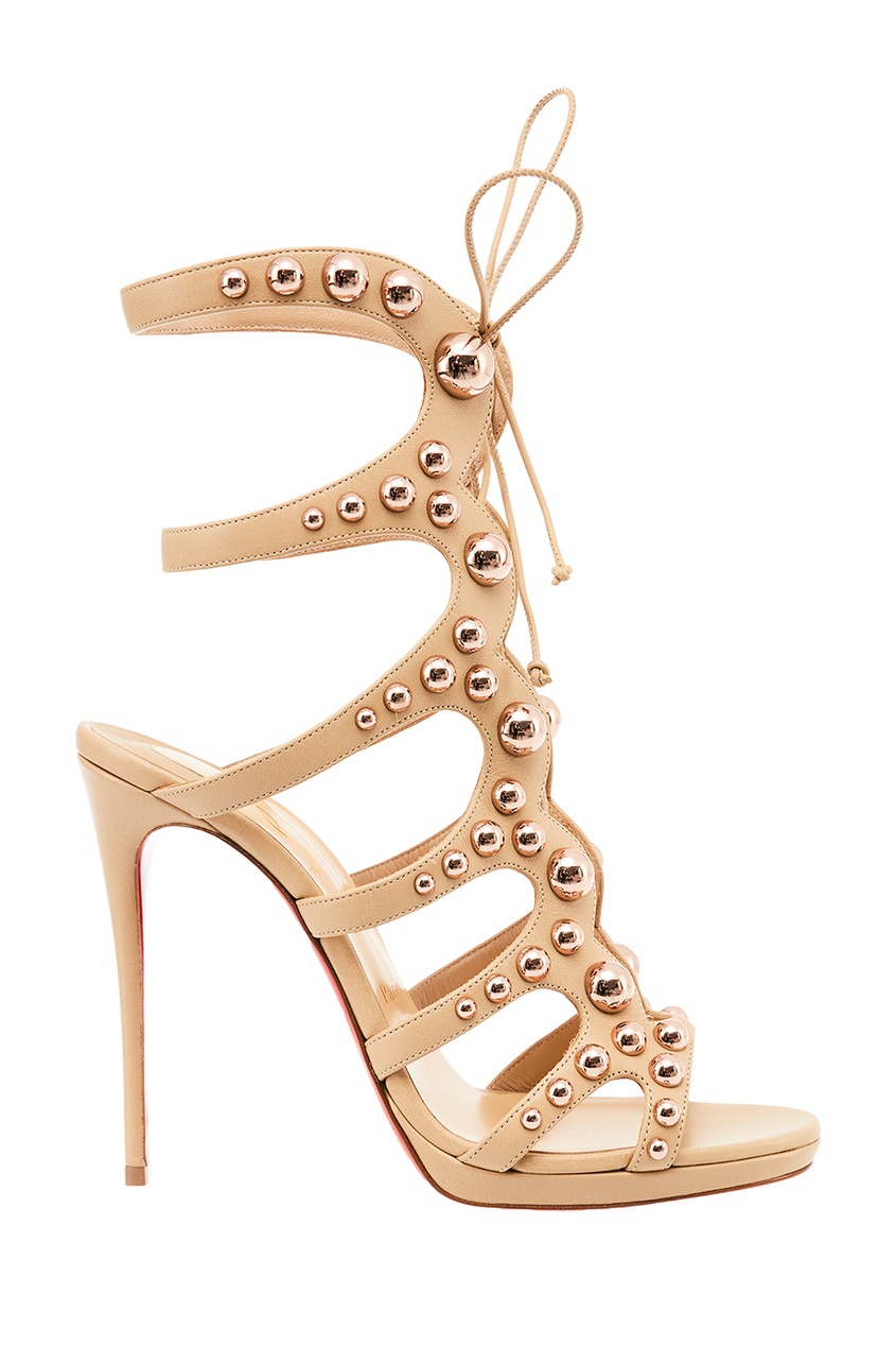 Босоножки с заклепками Amazoubille 120