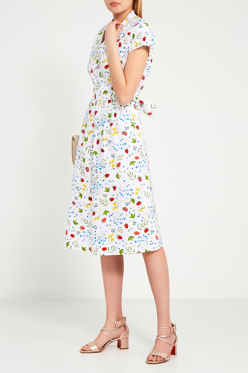 Золотистые кожаные босоножки Choca 55