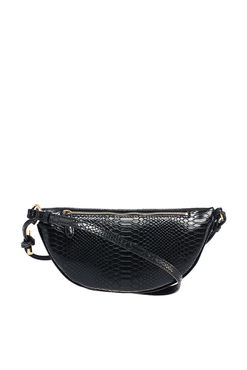 Текстурированная поясная сумка