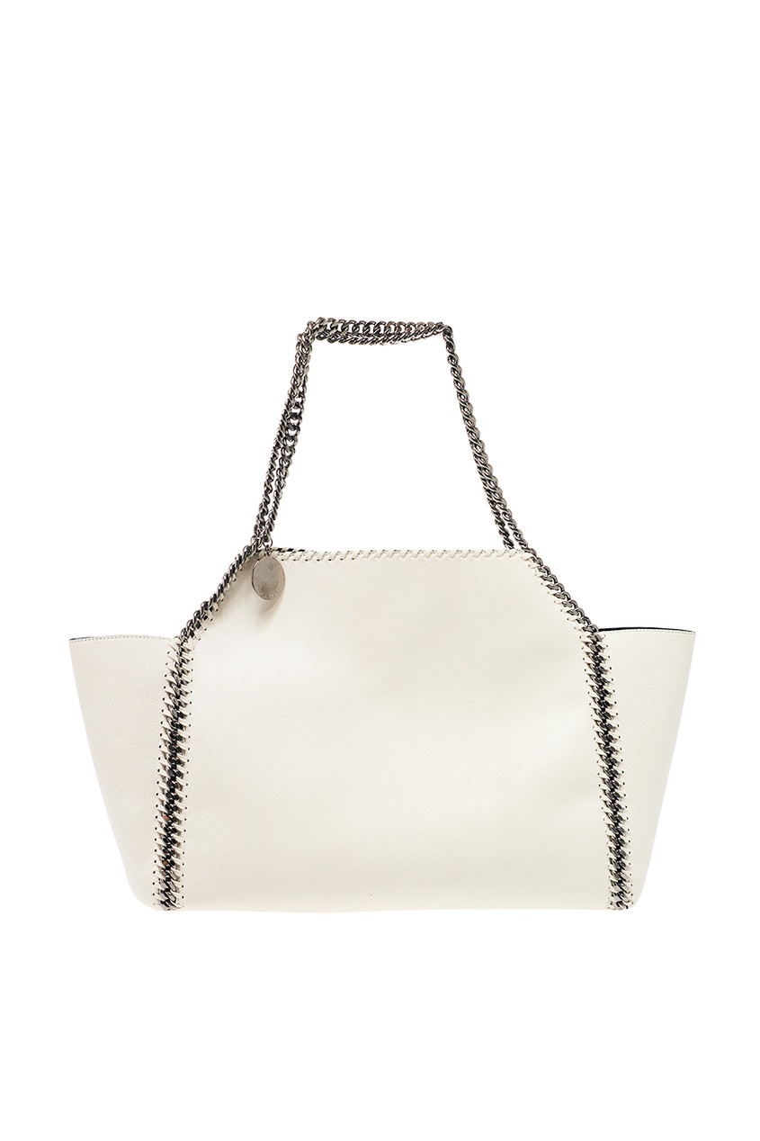 

Белая сумка из эко-кожи Falabella Reversible, Белый