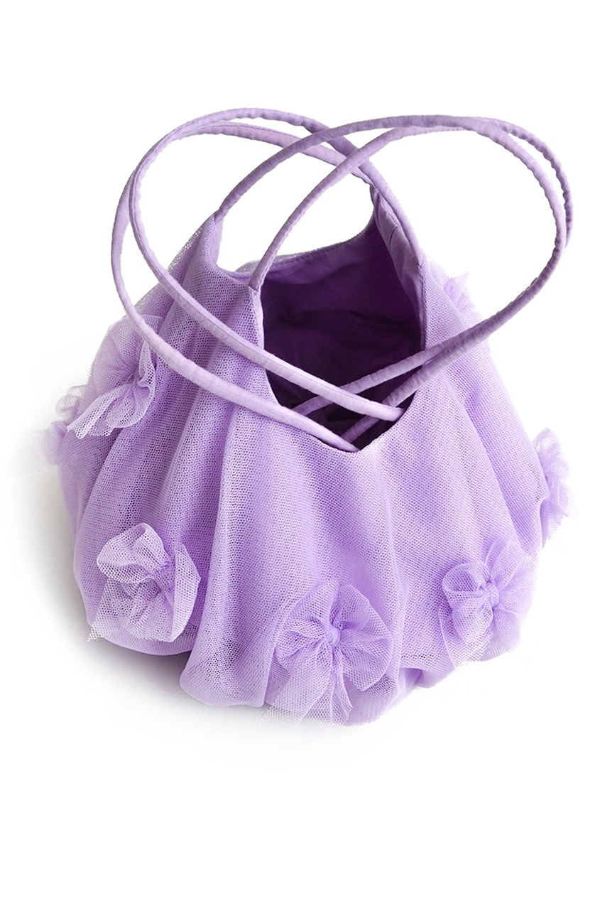 Сумка сиреневая с бантиками