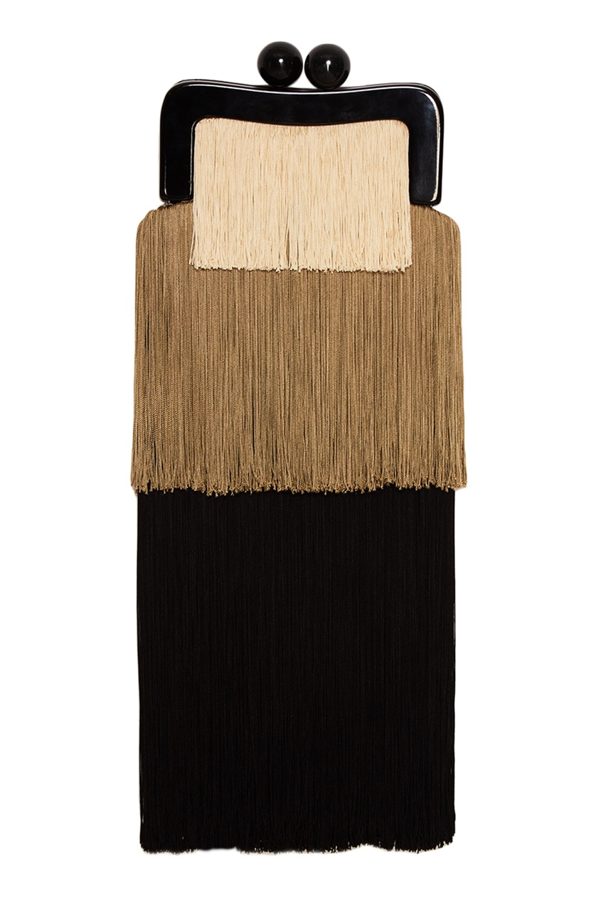 Шелковый клатч Olivia