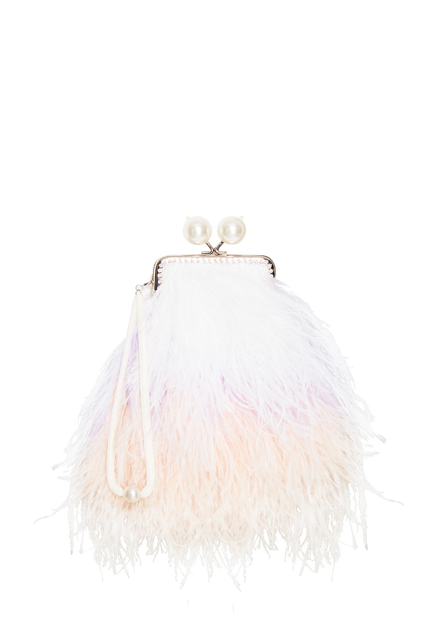 Клатч из перьев марабу BabyAlice
