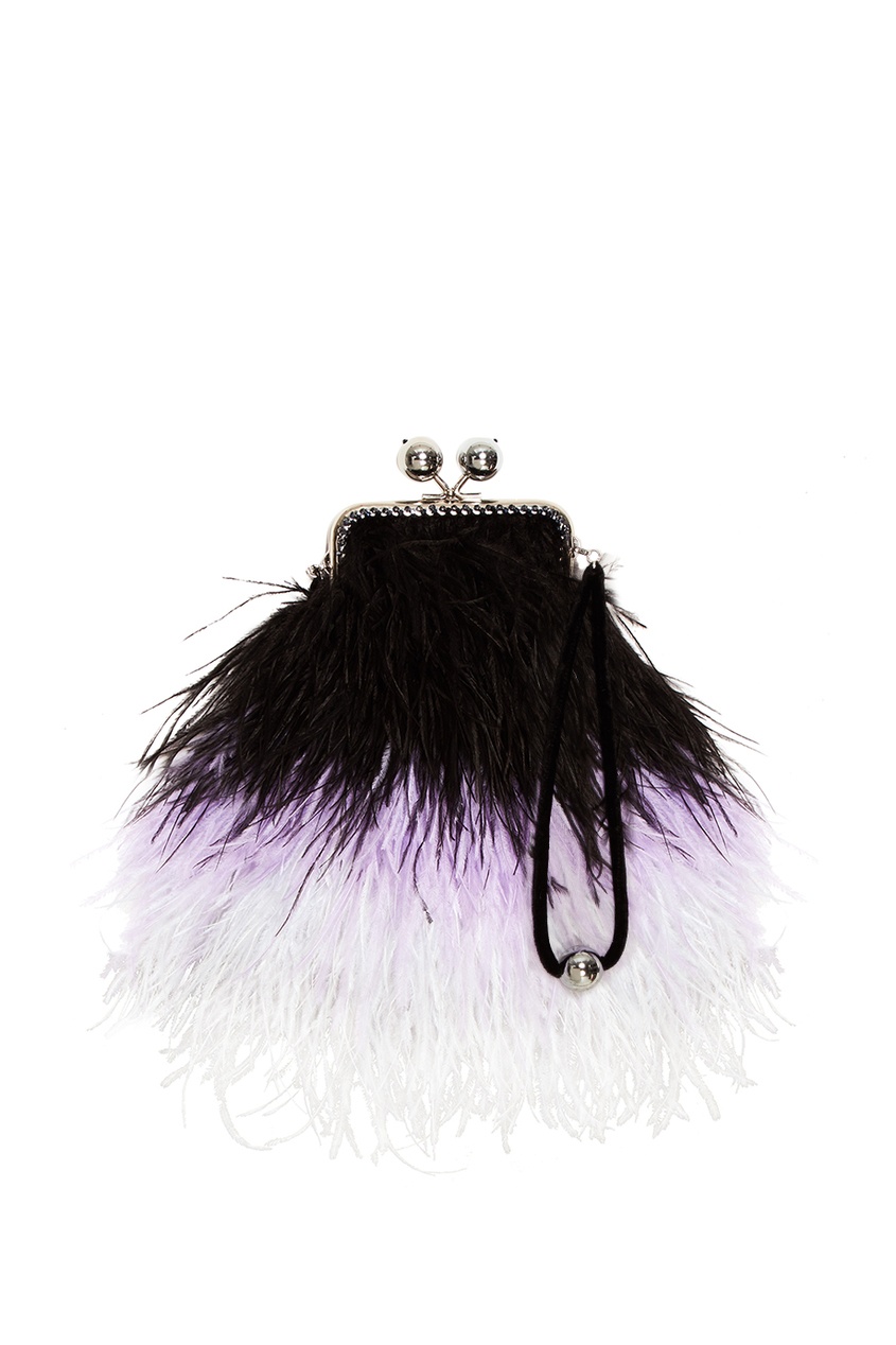Клатч из перьев марабу BabyIrina