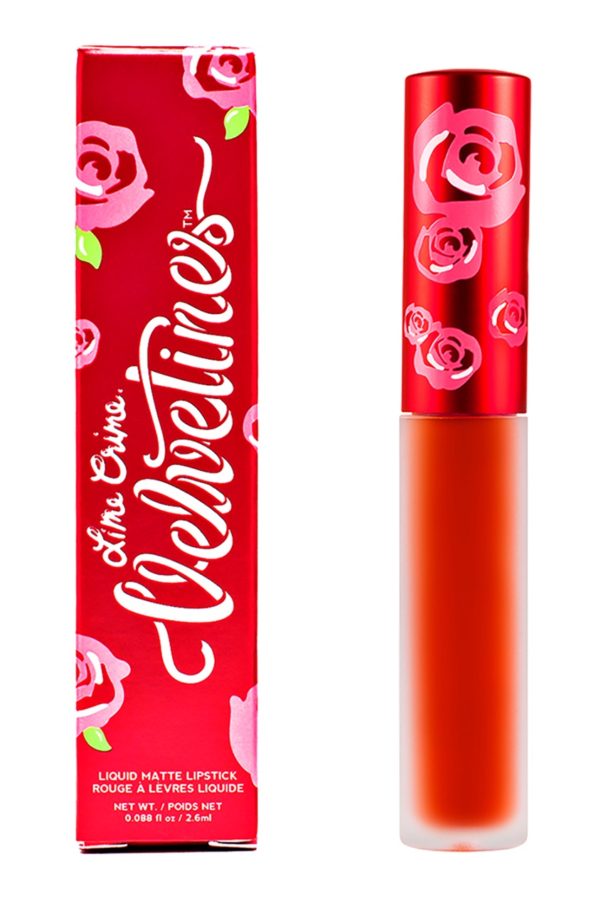 фото Матовая помада VELVETINES PUMPKIN 2,6 ml Lime crime