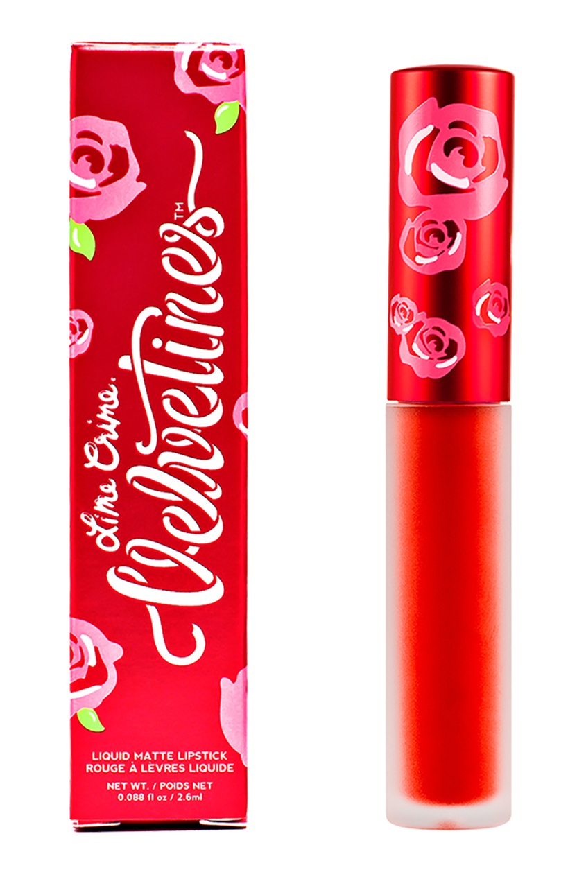 фото Матовая помада VELVETINES RED VELVET 2,6 ml Lime crime