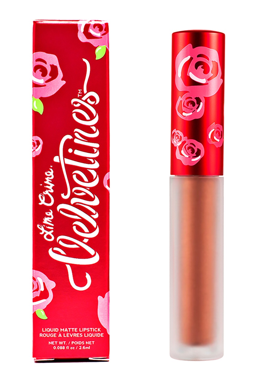 фото Металлическая помада VELVETINES LANA 2,6 ml Lime crime