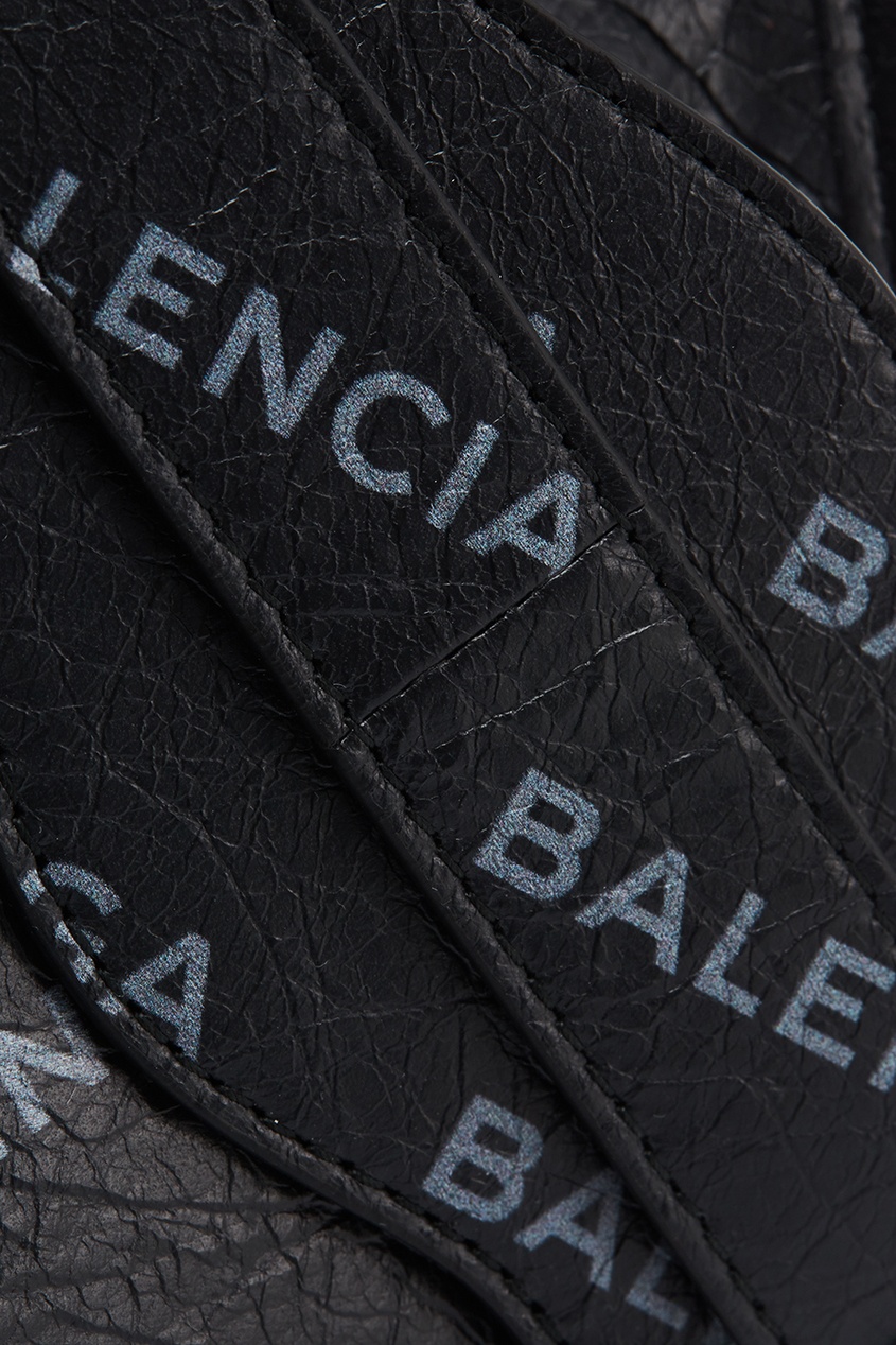 фото Черная кожаная сумка Classic City S Balenciaga