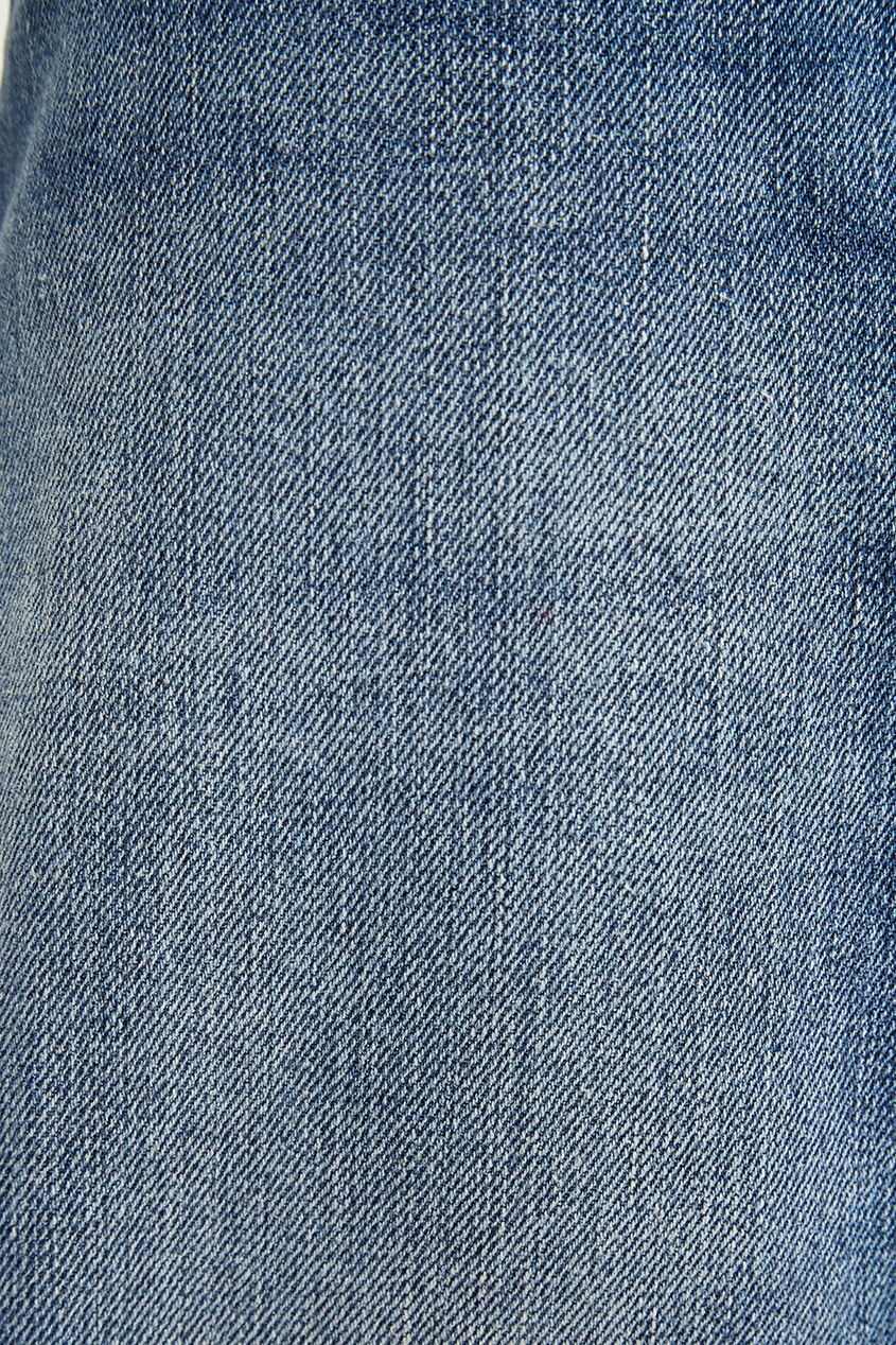 фото Широкие джинсовые шорты mm6 maison margiela