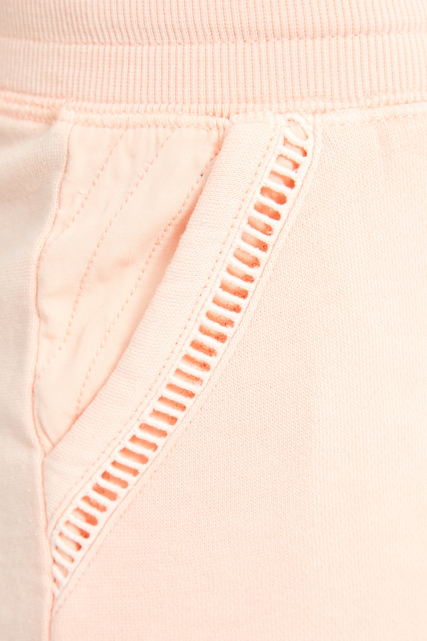 фото Розовые шорты из хлопкового микса P.j. salvage