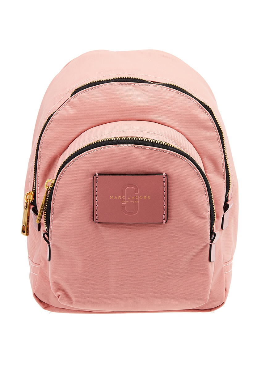 фото Розовый текстильный рюкзак marc jacobs (the)