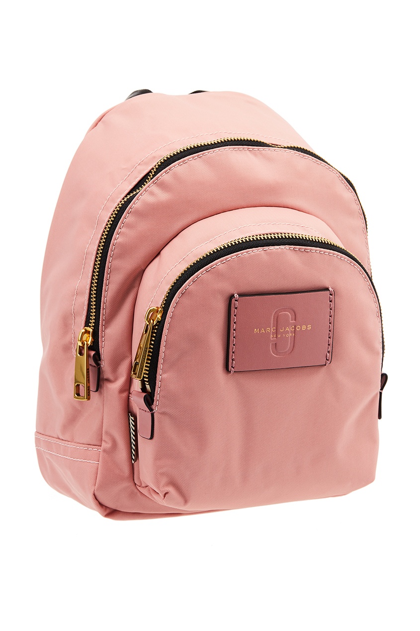 фото Розовый текстильный рюкзак marc jacobs (the)