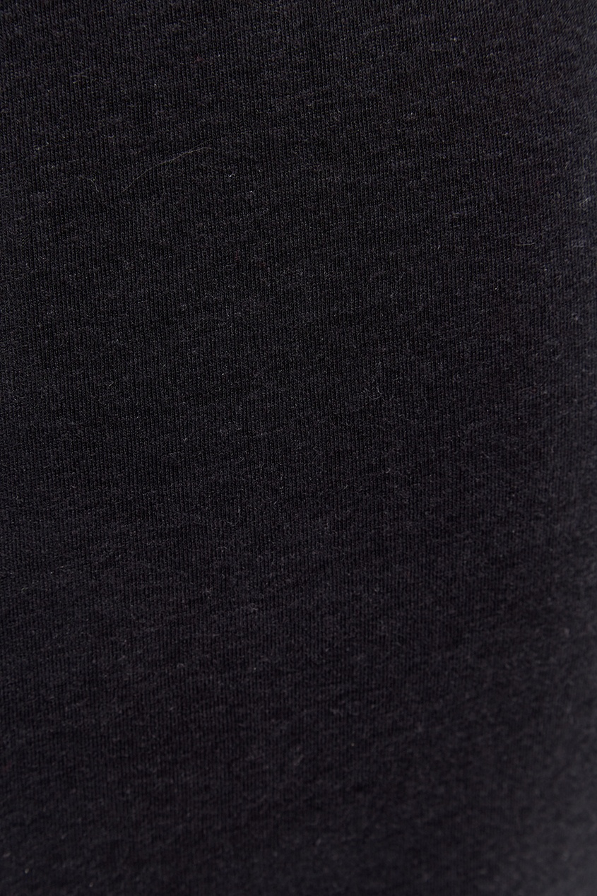 фото Черное трикотажное платье-миди zoe karssen
