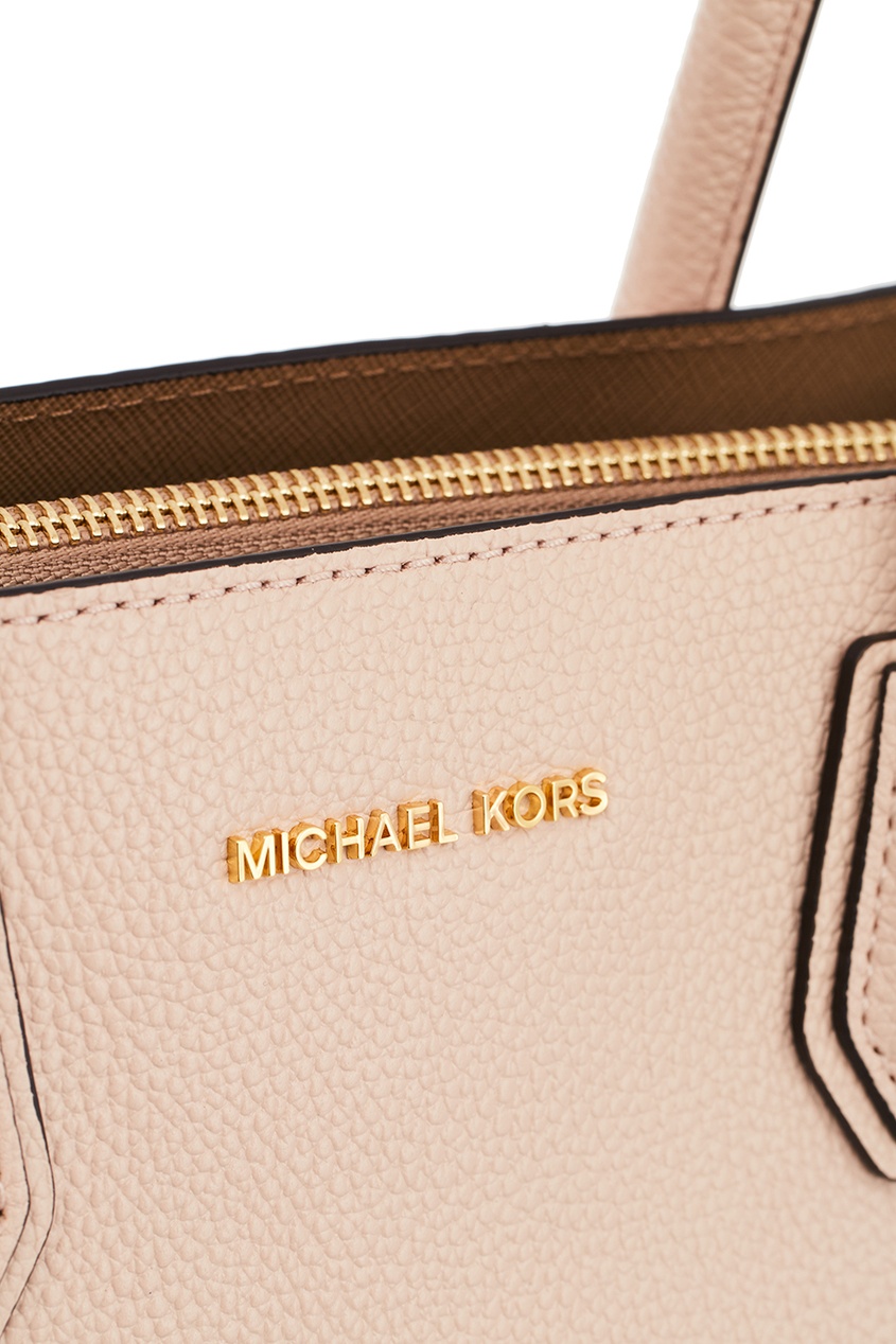 фото Розовая сумка Mercer Michael kors