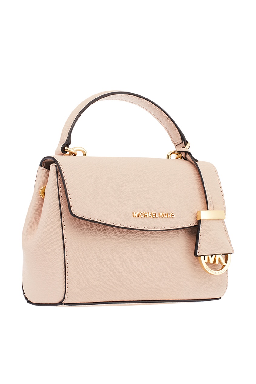 фото Пастельно-розовая сумка crossbodies michael michael kors