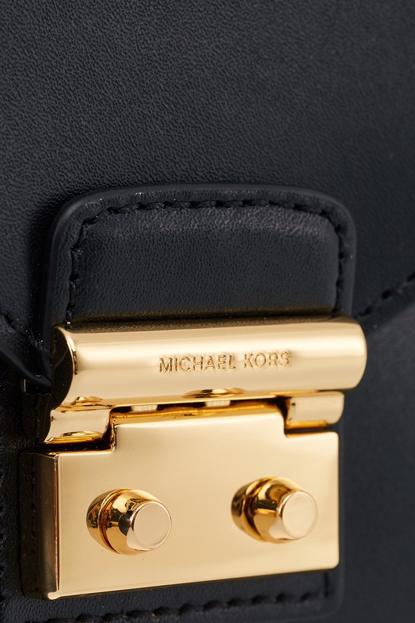 фото Черная сумка sloan michael michael kors