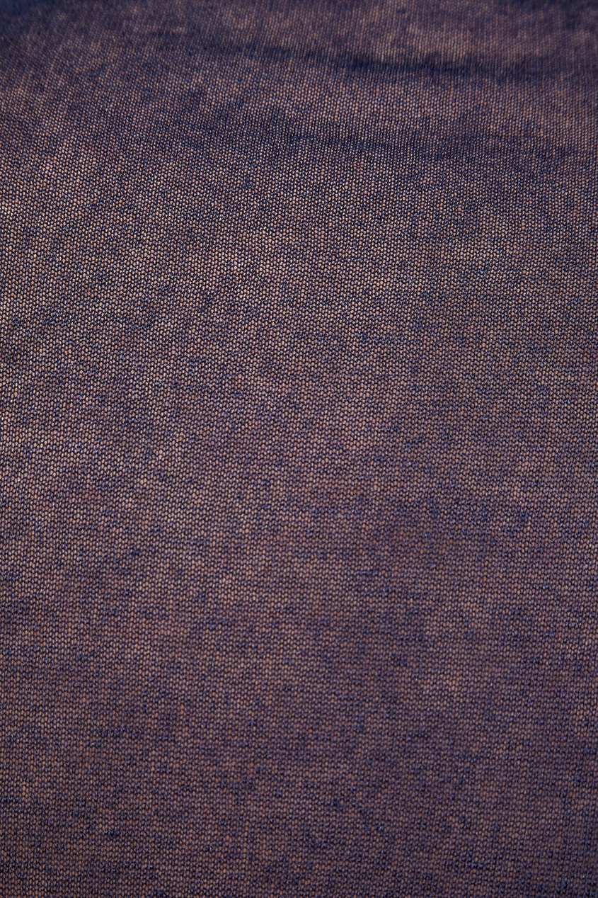 фото Синяя водолазка из сетки blank.moscow
