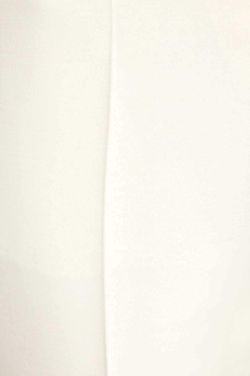 фото Укороченные брюки молочного цвета Alexander mcqueen