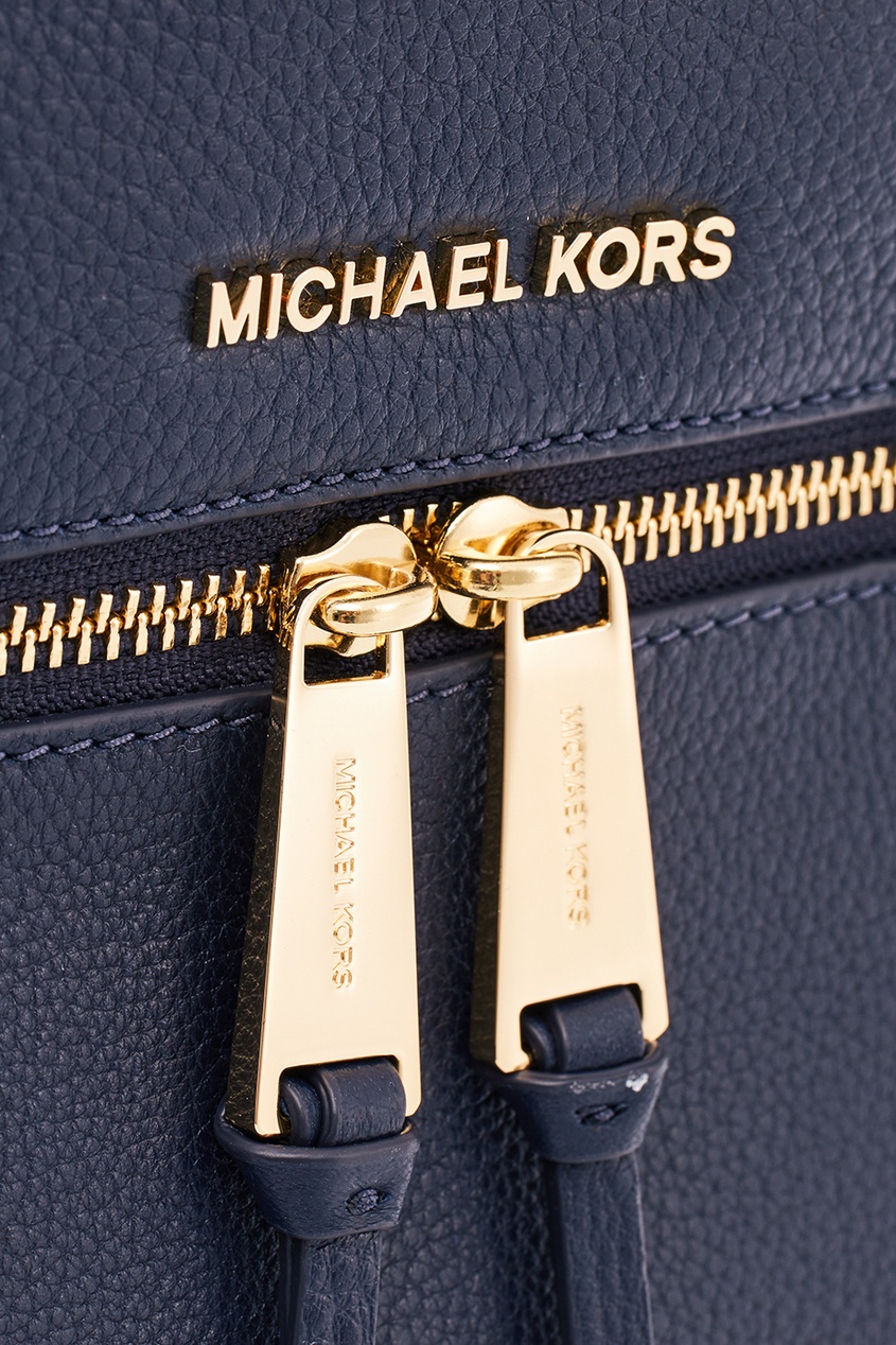 фото Синий рюкзак rhea zip michael michael kors