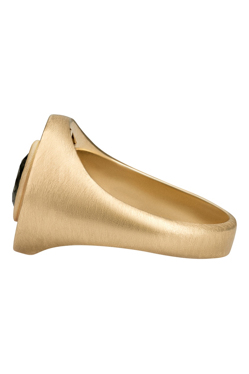 

Кольцо из желтого золота с сапфиром, Золотой, Кольцо из желтого золота с сапфиром