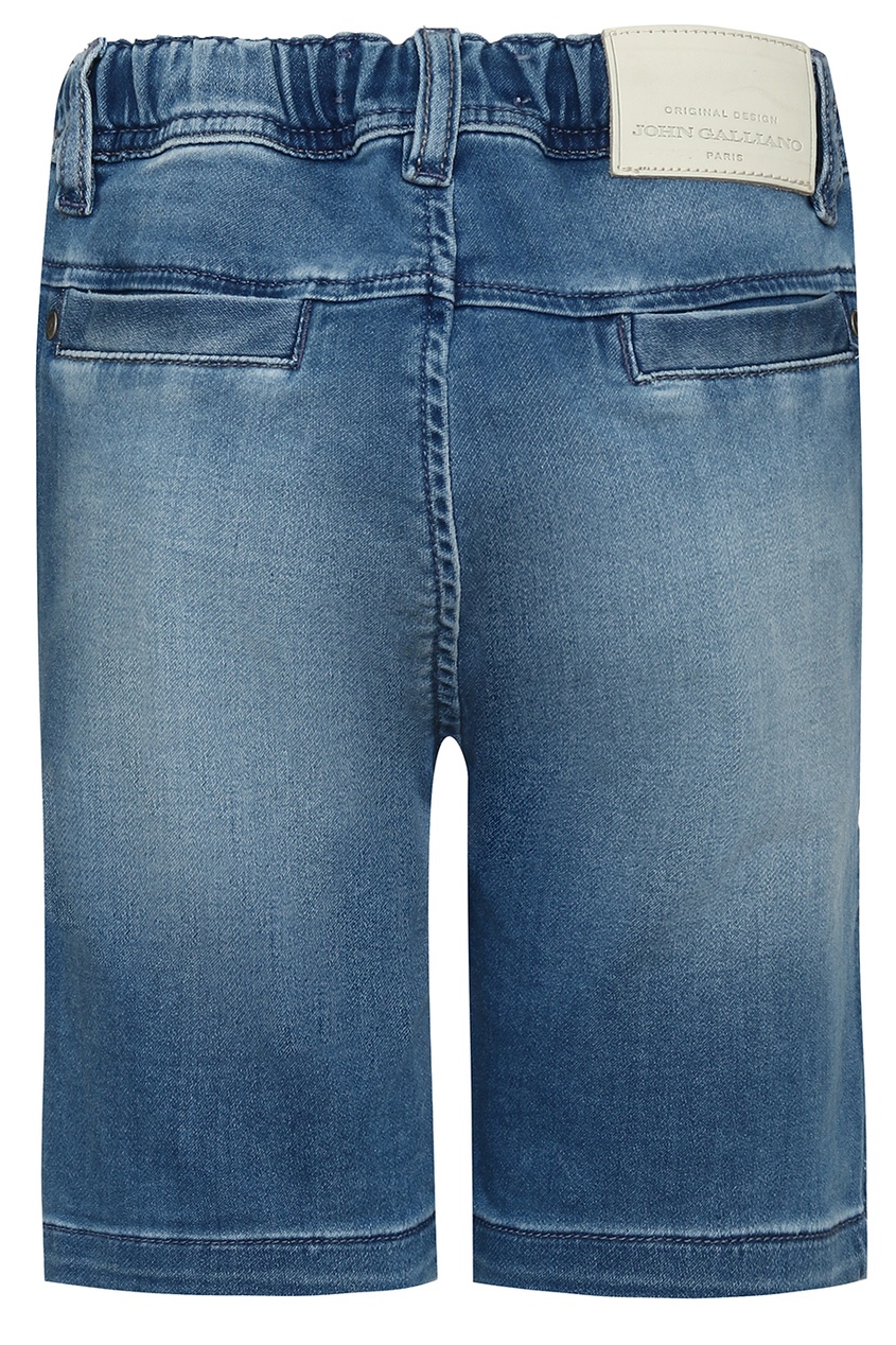 фото Синие джинсовые шорты john galliano children