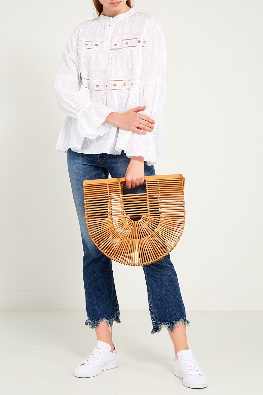 фото Полукруглая сумка из бамбуковых палочек ark cult gaia