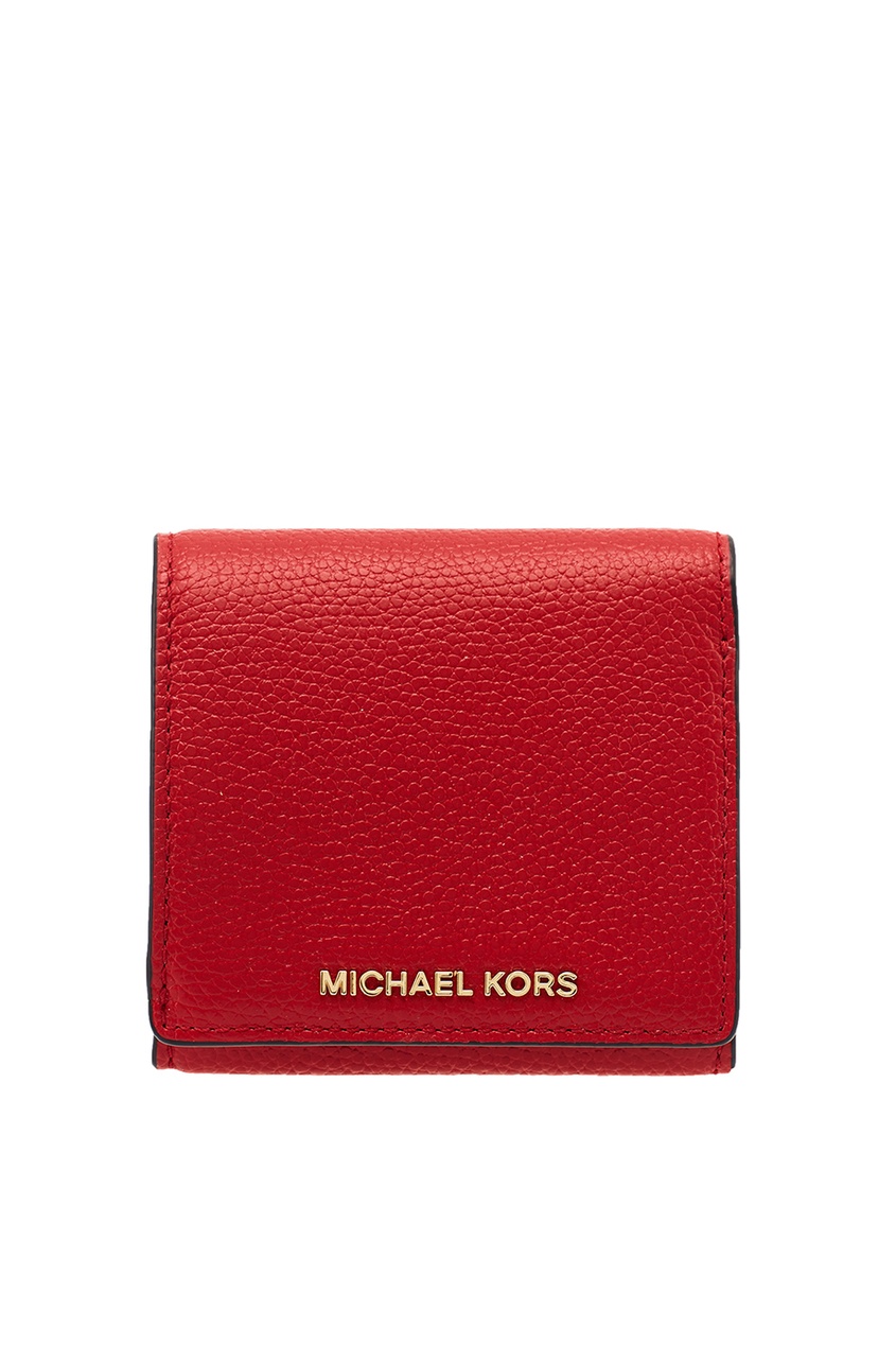 фото Красный кошелек для монет money pieces michael kors