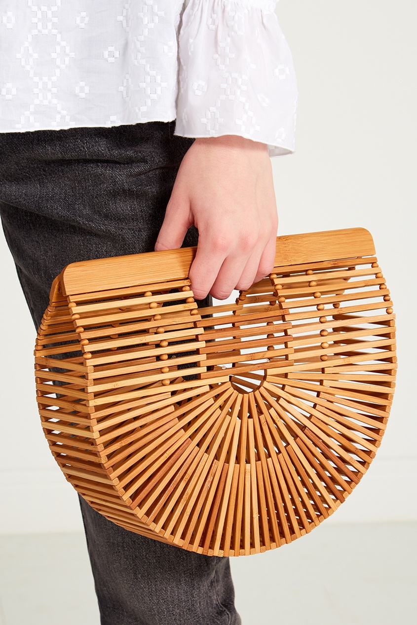 фото Каркасная сумка из бамбуковых палочек ark cult gaia