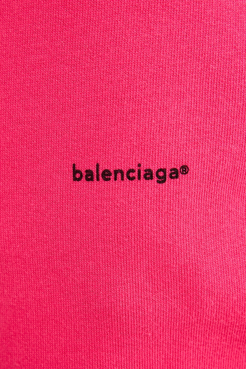 фото Розовые хлопковые брюки balenciaga