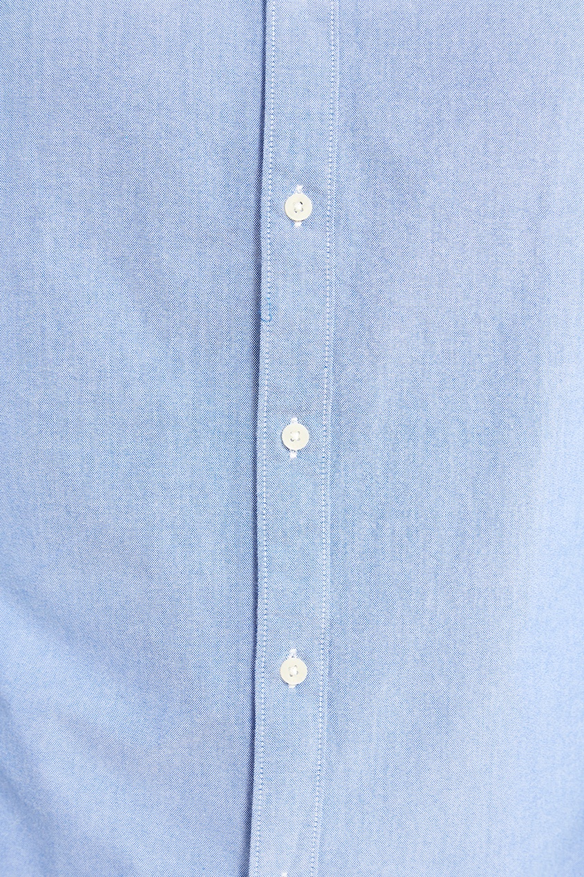 фото Приталенная голубая рубашка calvin klein