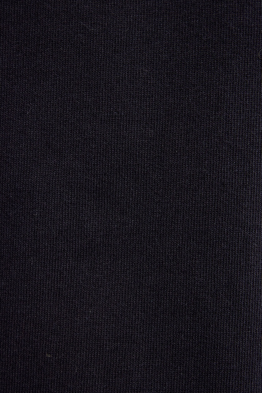 фото Черная футболка с v-вырезом calvin klein