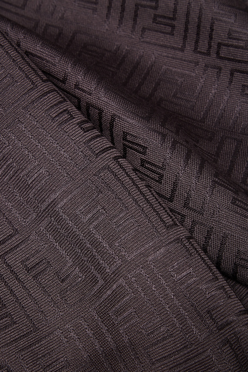 фото Серый платок из шерсти Fendi