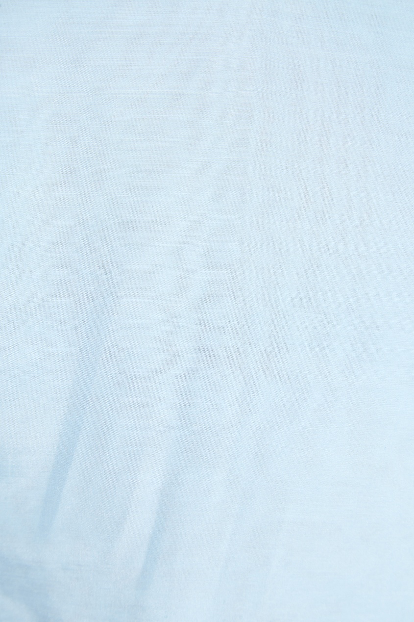 фото Голубые кюлоты с помпонами erma