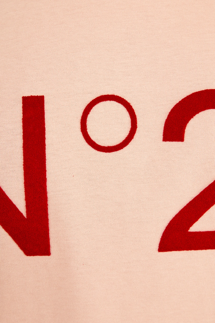 фото Хлопковая футболка с логотипом no.21