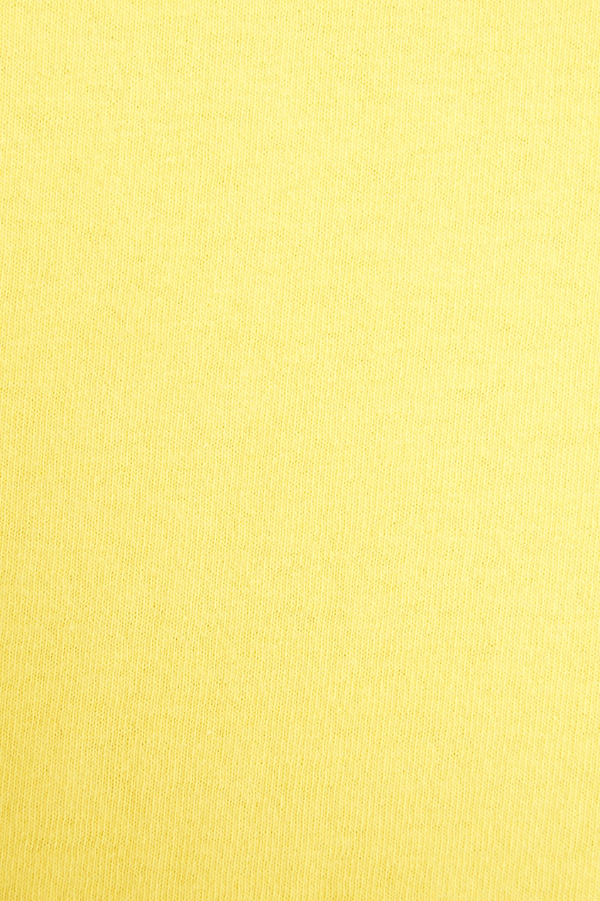 фото Желтый джемпер из хлопкового микса d.o.t.127