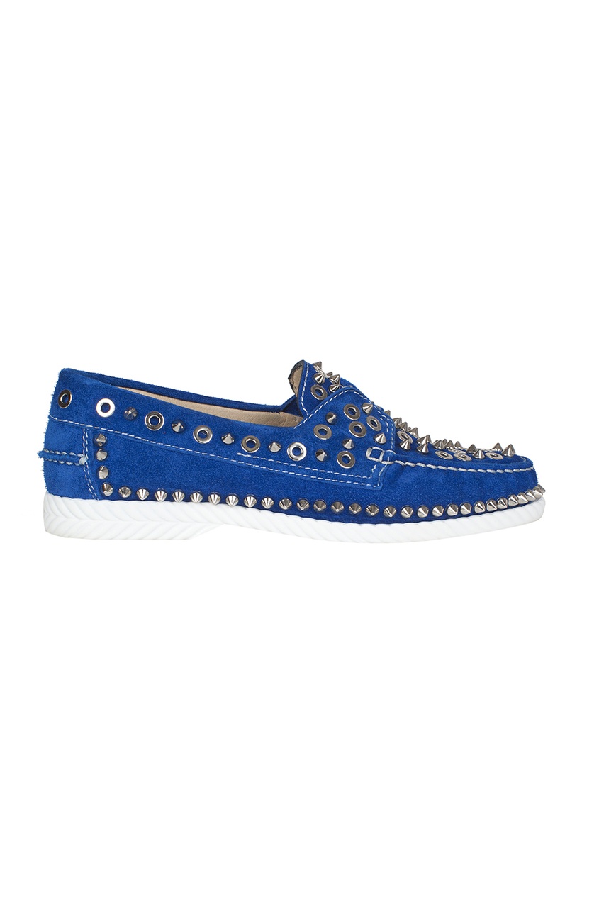 фото Замшевые топсайдеры Yacht Spikes Woman Flat Crosta Christian louboutin