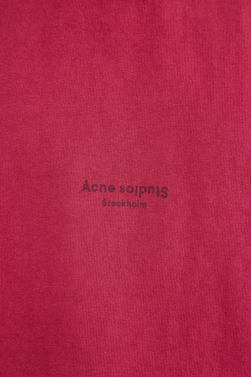 фото Малиновая майка takuhi acne studios