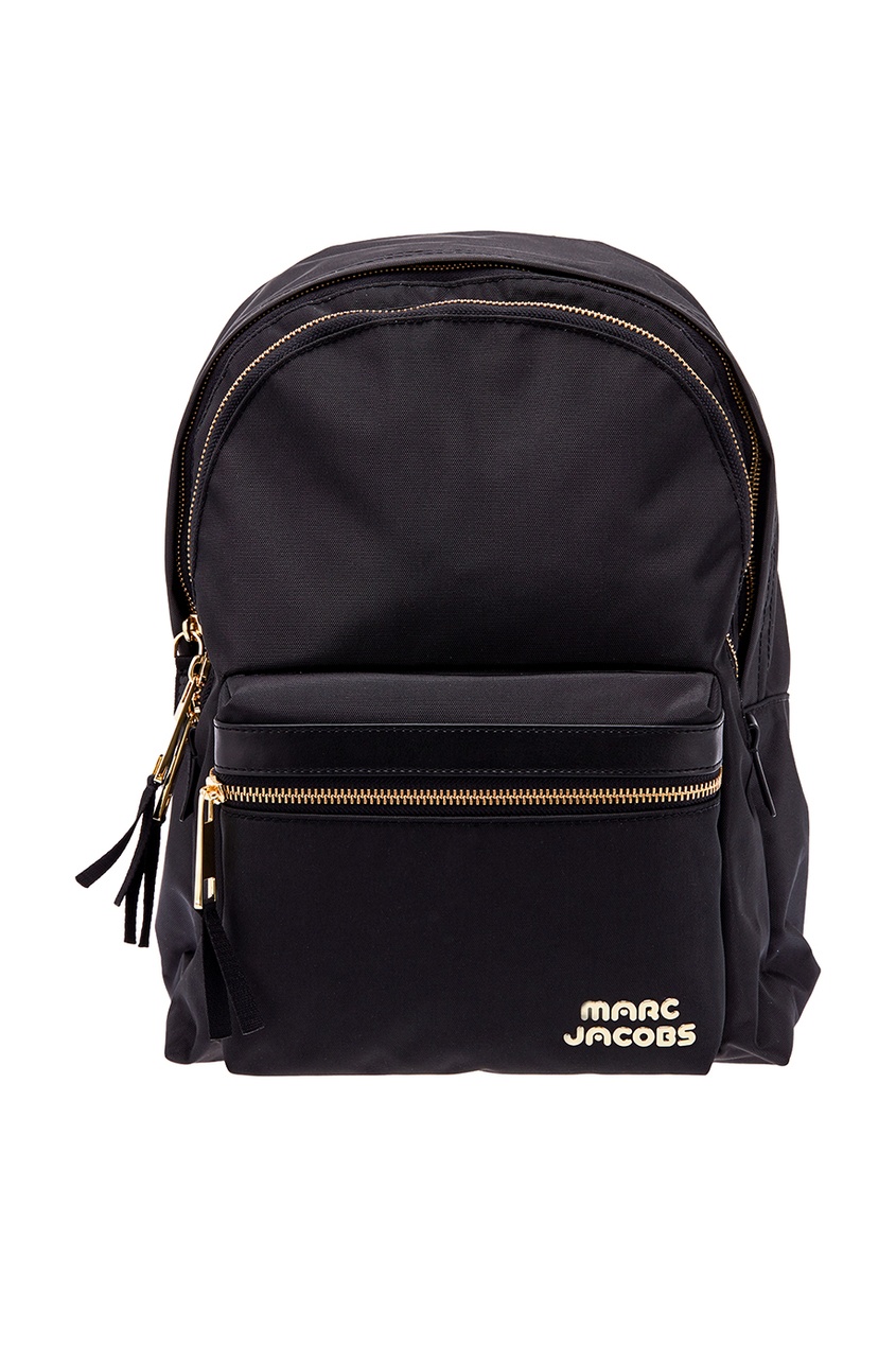 фото Черный рюкзак с логотипом the marc jacobs